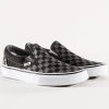 Top 10 👍 Baskets Classic Slip-On EYEBPJ Black Pewter Checkerboard de Vans 💯