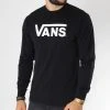 Bon marché 🤩 Tee Shirt Manches Longues Classic Noir de Vans ✨