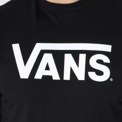 Bon marché 🤩 Tee Shirt Manches Longues Classic Noir de Vans ✨ -Vans Soldes Boutique vans 150201 K6HY28 BLACK WHITE 20180808T152947 03