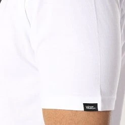 Meilleure vente ✔️ Tee Shirt Classic Blanc Noir de Vans ⭐ 8 Meilleure vente ✔️ Tee Shirt Classic Blanc Noir de Vans ⭐ -Vans Soldes Boutique vans 166547 VN000GGGYB2 WHITE BLACK 20190118T103249 04