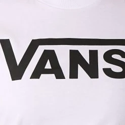De gros 🔔 Tee Shirt Femme Flying A3UP4 Blanc Noir de Vans ❤️ -Vans Soldes Boutique vans 166551 VN0A3UP4WHT WHITE 20190225T163545 03