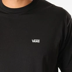 Offres 🤩 Tee Shirt Left Chest Logo VN0A3CZEY28 Noir de Vans 🎉 -Vans Soldes Boutique vans 187802 VN0A3CZEY28 BLACK WHITE 20190703T105318 03