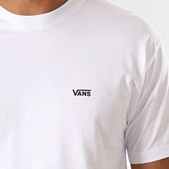 Bon marché 🔔 Tee 😉 Shirt Left Chest Logo VN0A3CZEYB2 Blanc de Vans ✔️ -Vans Soldes Boutique vans 187809 VN0A3CZEYB2 WHITE BLACK 20190703T110008 03