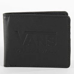 Nouveau ⭐ Portefeuille Vans Logo A3IHE Noir ⭐