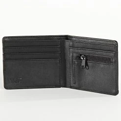 Nouveau ⭐ Portefeuille Vans Logo A3IHE Noir ⭐ -Vans Soldes Boutique vans 203462 VN0A3IHEBLK1 BLACK 20191115T134320 03