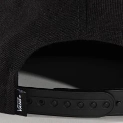 Meilleure vente 😀 Casquette Snapback Drop V Noir de Vans 🛒 -Vans Soldes Boutique vans 208357 VN0A36ORY281 BLACK WHITE 20200115T135439 04