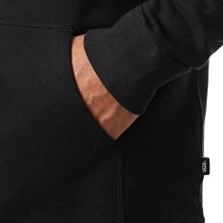 Acheter 😉 Sweat Zippé Capuche Classic Zip HD II Noir de Vans 👍 -Vans Soldes Boutique vans 224768 VN0A456CY281 BLACK WHITE 20200709T140551 04