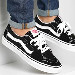 Les meilleures critiques de 🎁 Baskets Sk8-Low A4UUK6BT1 Black True White de Vans 😍