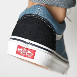 Meilleur prix 😉 Baskets Old Skool D3HNVY1 Navy de Vans 👍 -Vans Soldes Boutique vans 245452 D3HNVY1 NAVY 20210105T145214 04