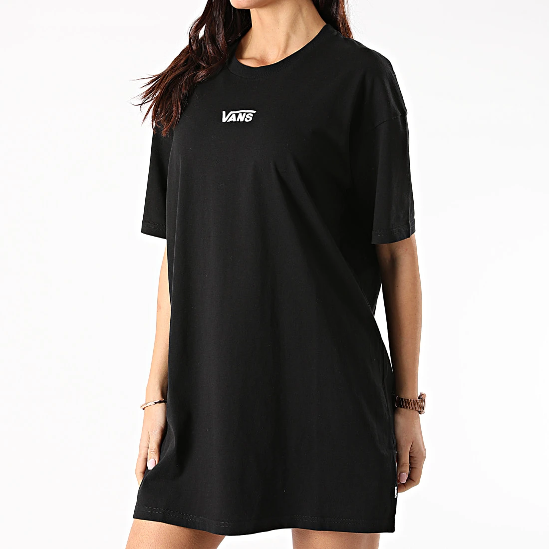 De gros ✨ Robe Tee Shirt Femme Center Vee A4RU2BLK Noir de Vans ⭐ 1 De gros ✨ Robe Tee Shirt Femme Center Vee A4RU2BLK Noir de Vans ⭐