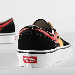 Budget ⌛ Baskets Era A4BV4XEY Flame Balck True White de Vans 😉 -Vans Soldes Boutique vans 247148 A4BV4XEY1 BLK TRUE WHT 20210119T162230 04