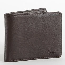 Remise 🧨 Portefeuille Drop V Bifold 1J8DRB Marron de Vans 🌟