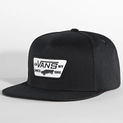 Le moins cher 🤩 Casquette Snapback Full Patch Noir de Vans 🔔