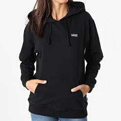 Meilleur prix ✔️ Sweat Capuche Femme Flying V Noir de Vans 🔔 -Vans Soldes Boutique vans 269277 VN0A5AR4BLK 20210611T144807 03