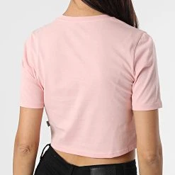 Meilleure affaire 💯 Tee 😀 Shirt Crop Femme Flying V Rose de Vans ⭐ -Vans Soldes Boutique vans 269359 VN0A54QUZJY 20210611T124148 04