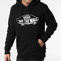 Top 10 ⭐ Sweat Capuche Off The Wall II A45CK Noir de Vans 🔥 -Vans Soldes Boutique vans 269463 VN0A45CKBLK 20220114T143305 03