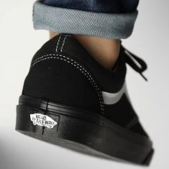 Promo 🥰 Baskets Old Skool Suede 3WKT5WU Black Black True White de Vans ✨ -Vans Soldes Boutique vans 270496 A3WKT5WU1 BLK BLK TR WHT 20210702T151758 04