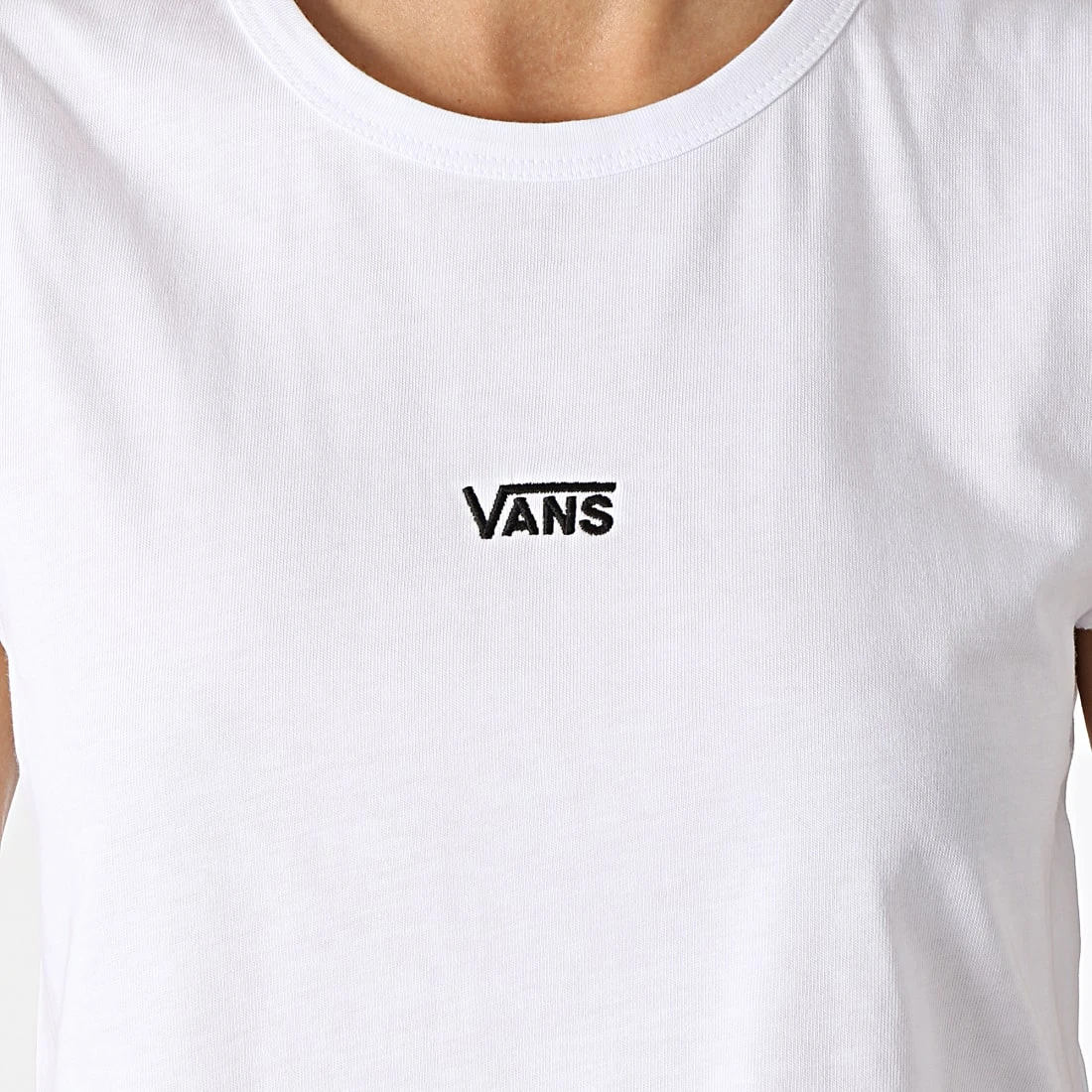 Tout neuf ✔️ Tee ✔️ Shirt Crop Femme Sans Manches Junior V Center A5I7E Blanc de Vans 🛒 2 Tout neuf ✔️ Tee ✔️ Shirt Crop Femme Sans Manches Junior V Center A5I7E Blanc de Vans 🛒 – Image 2