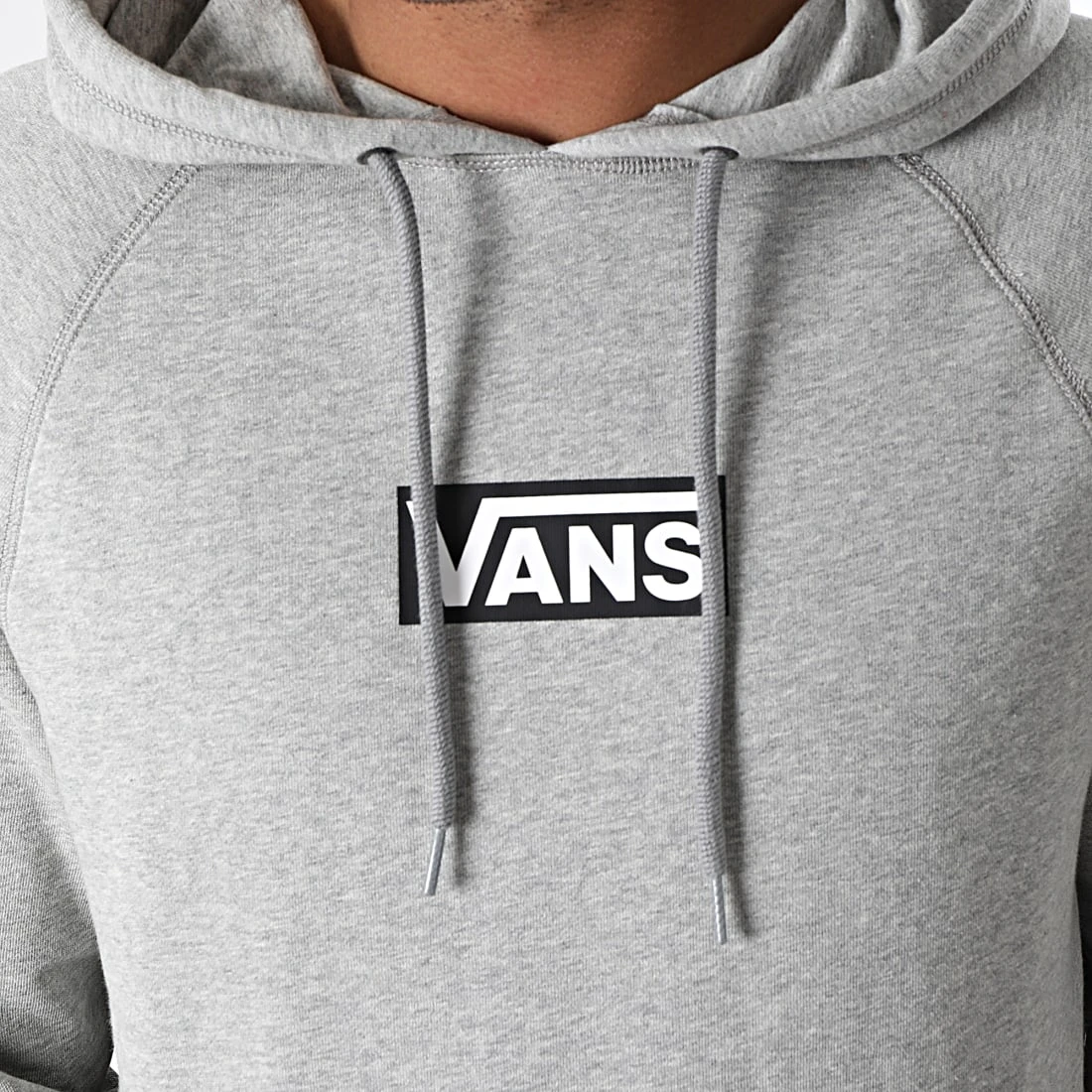 Le moins cher ⌛ Sweat Capuche Versa Standard A49SN Gris Chiné de Vans 🎁 2 Le moins cher ⌛ Sweat Capuche Versa Standard A49SN Gris Chiné de Vans 🎁 – Image 2