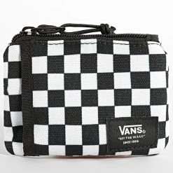 Promo 😀 Portefeuille Pouch Noir Blanc de Vans 🧨