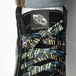 Offres 🤩 Baskets Comfycush Sk8 Hi WMB9LC Speed Lacer Black de Vans 🔥 -Vans Soldes Boutique vans 286559 A3WMB9LC1 20211005T111606 03