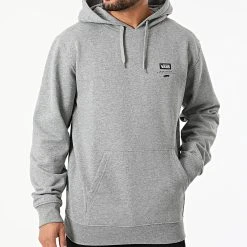 Nouveau 🔥 Sweat Capuche A5KM Gris Chiné de Vans 😀 -Vans Soldes Boutique vans 288506 VN0A5KM402F 20211111T152823 03