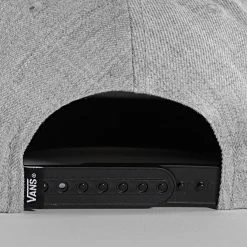 Promo 🎉 Casquette Snapback Full Patch Gris de Vans 🌟 -Vans Soldes Boutique vans 288508 VN000QPUHTG1 20211019T144731 03