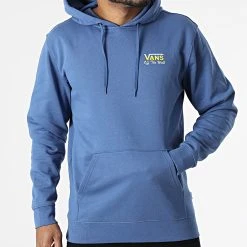 Acheter 👍 Sweat Capuche Retro Vans A7PY4 Bleu 🥰 -Vans Soldes Boutique vans 297233 A7PY4 5TU 20220110T162234 04