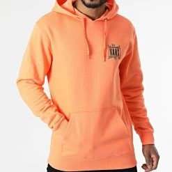 Grosses soldes 🌟 Sweat Capuche Palm Tree A7PYA Orange Saumon de Vans ⭐ -Vans Soldes Boutique vans 297235 A7PYA YST 20220110T162040 04
