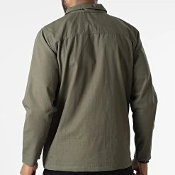 Top 10 ⭐ Veste Surchemise Drill Chore Coat Lined A456Z Vert Kaki de Vans 🧨 -Vans Soldes Boutique vans 297238 A456Z KCZ 20220105T164144 04