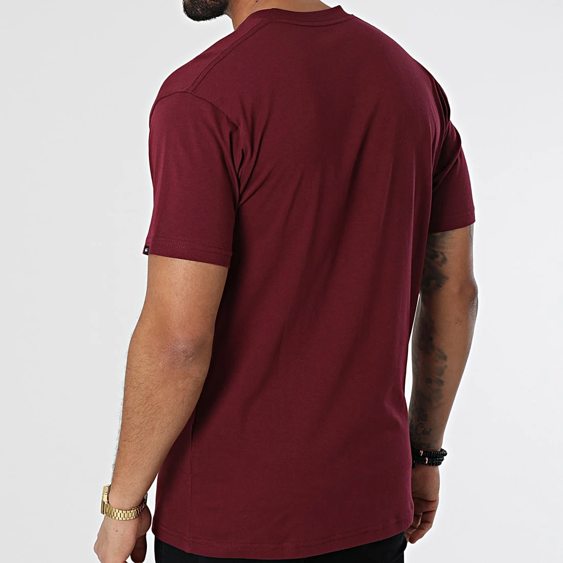 Budget ⌛ Tee ✔️ Shirt Vans Classic 00GGG Bordeaux ✔️ 4 Budget ⌛ Tee ✔️ Shirt Vans Classic 00GGG Bordeaux ✔️ – Image 4