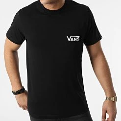 Meilleur prix ❤️ Tee Shirt Poche Off The Wall Classic A2YQ Noir de Vans 😀 -Vans Soldes Boutique vans 297998 VN0A2YQVY28 20220114T143153 04