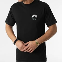 Bon marché 🎉 Tee Shirt Holder St Classic A3HZF Noir de Vans ⭐ -Vans Soldes Boutique vans 298079 VN0A3HZFZ2P1 20220114T143224 04