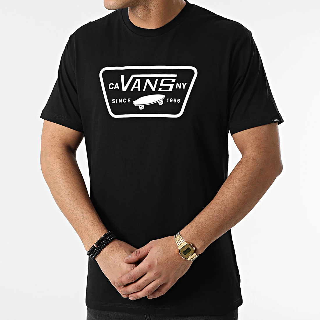 Meilleur prix 🤩 Tee 😀 Shirt Full Patch QN8Y28 Noir de Vans ⌛ 3 Meilleur prix 🤩 Tee 😀 Shirt Full Patch QN8Y28 Noir de Vans ⌛ – Image 3