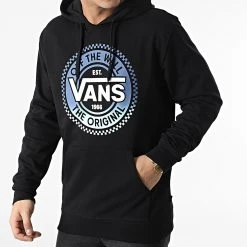 Grosses soldes 🌟 Sweat Capuche A7PY6 Noir de Vans ⭐ -Vans Soldes Boutique vans 305070 A7PY6 BLK 20220228T155750 03