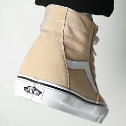 Tout neuf ✔️ Baskets Sk8 Hi A4U16DFF Suede Canvas Almond de Vans ✨ -Vans Soldes Boutique vans 307876 A4U16DFF1 20220310T161841 04