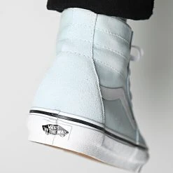 Promo 🔔 Baskets Sk8 Hi A4U16YRQ Suede Canvas Delicate Blue de Vans 💯 -Vans Soldes Boutique vans 307877 A4U16YRQ1 20220310T161930 04
