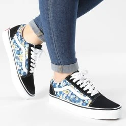 Sortie ✔️ Baskets Femme Old Skool 5KRFFF1 Floral Black Multi de Vans ⭐ -Vans Soldes Boutique vans 309064 A5KRFFF11 20220315T160039 03
