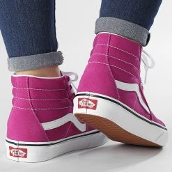 Top 10 ⭐ Baskets Femme Sk8 Hi 5JMJ8ZV Fuschia Red True White de Vans 🔥 -Vans Soldes Boutique vans 311474 A5JMJ8ZV1 20220405T160532 04