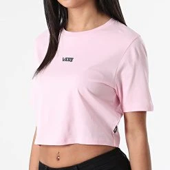 Les meilleures critiques de 😍 Tee Shirt Femme Crop Flying V Rose de Vans ✨