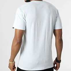 Acheter 👏 Tee Shirt Left Chest Logo A3CZEZ Bleu Clair de Vans 🤩 -Vans Soldes Boutique vans 312731 A3CZE Z2O 20220408T164350 04