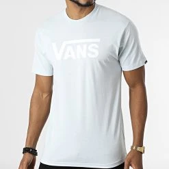 Vente flash 🎁 Tee Shirt Classic Bleu Clair de Vans 🛒