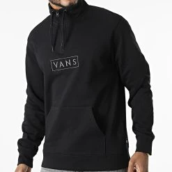 Acheter ✨ Sweat A Col Zippé Easy Box A5KN8 Noir de Vans ⌛
