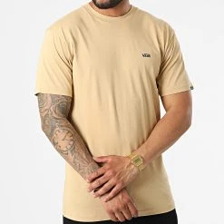 Meilleure affaire ✔️ Tee ✨ Shirt Left Chest Logo A3CZE Camel de Vans ⭐ -Vans Soldes Boutique vans 322653 A3CZE Y97 20220613T161127 03