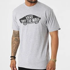 Budget 🤩 Tee Shirt 0004X Gris Chiné de Vans 🌟