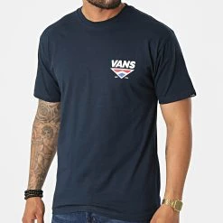 Coupon ✨ Tee ⭐ Shirt A7S6T Bleu Marine de Vans 😉 -Vans Soldes Boutique vans 323802 A7S6T NVY 20220617T151409 04