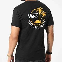 Meilleur prix 🧨 Tee Shirt A7SMY Noir de Vans 🎉