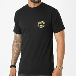 Meilleur prix 🧨 Tee Shirt A7SMY Noir de Vans 🎉 -Vans Soldes Boutique vans 323804 A7SMY F43 20220617T152129 03
