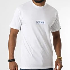 De gros 🎁 Tee 🤩 Shirt Classic Easy Box Blanc de Vans ❤️ -Vans Soldes Boutique vans 324162 A5E81 SVI 20220620T155207 03