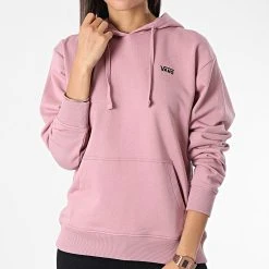 Top 10 🌟 Sweat Capuche Femme Flying V A5AR4 Rose de Vans 🤩